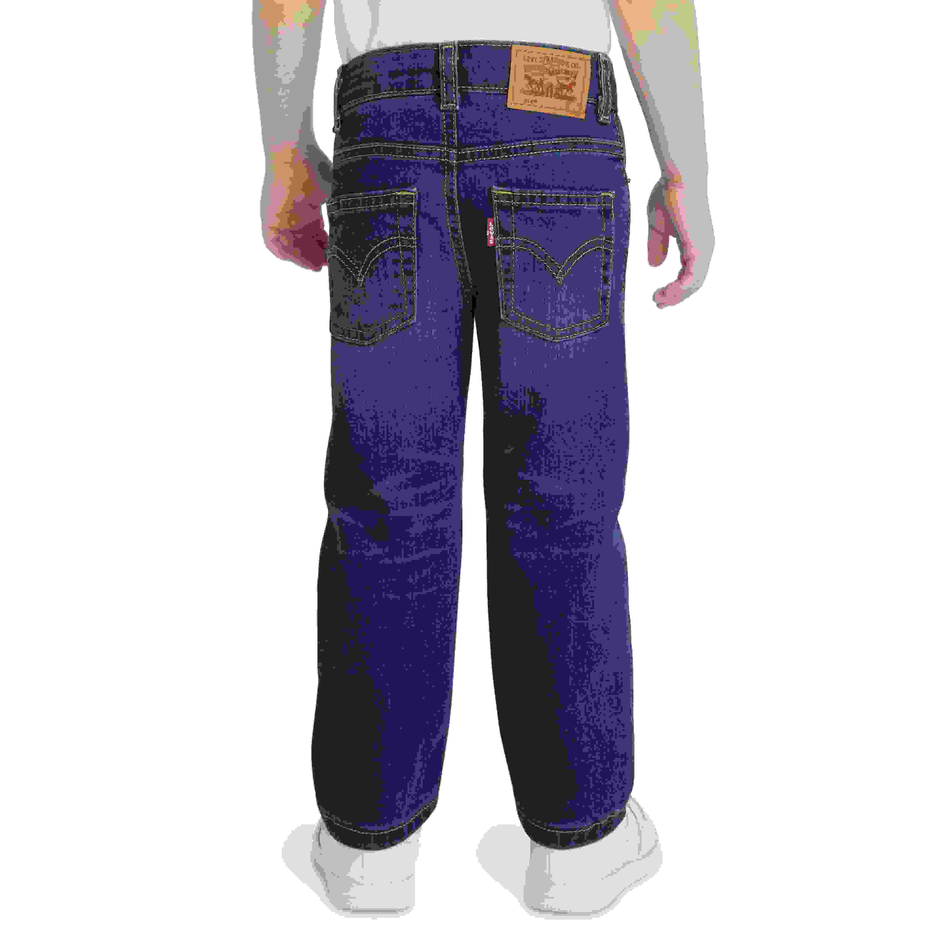 Levi's 514 Straight Fit Toddler Boys' Medium Blue Wash Denim Jeans
